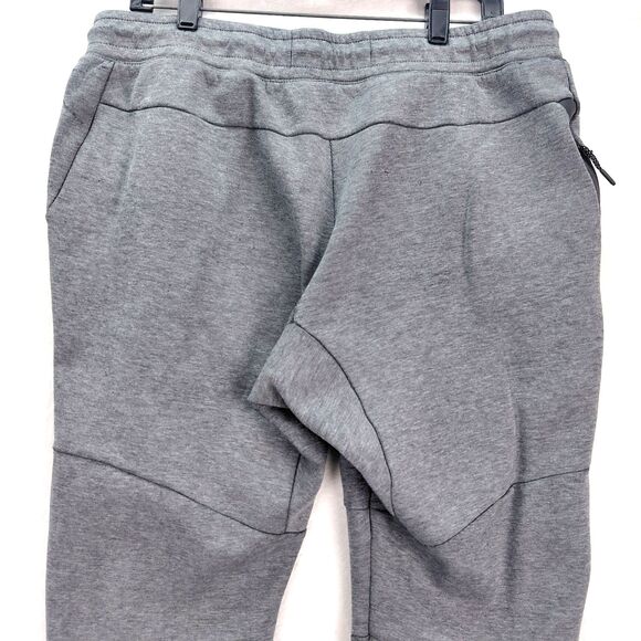 NIKE Mens Tech Fleece Jogger Sweatpants Size XL Gray Heathered Tapered  805162 - Picture 7 of 13